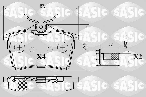 SASIC 6210038: Piduriklotsid Tagasild