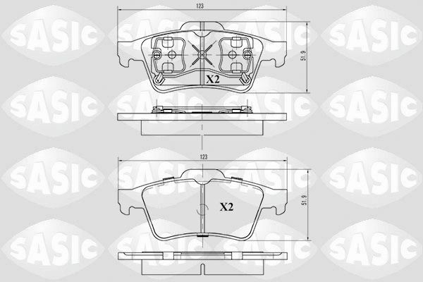 SASIC 6214003: Piduriklotsid Tagasild