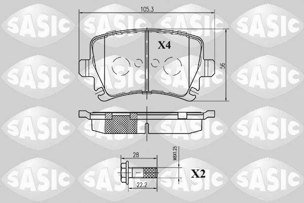 SASIC 6216003: Piduriklotsid Tagasild