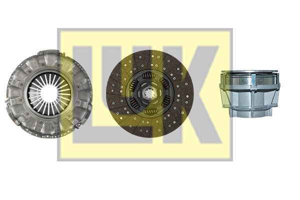 LuK 635 3556 00: Kit ambreiaj cu rulment presiune, cu disc ambreiaj BR 0222