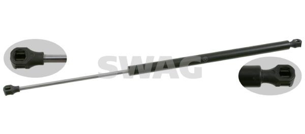 SWAG 64 51 0014: Amortizor portbagaj pe ambele parti, 610mm