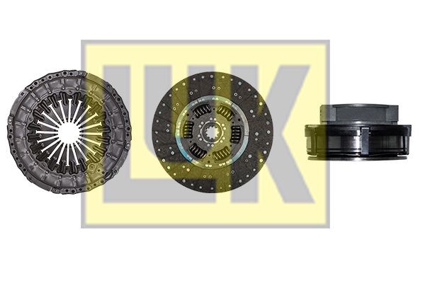 LuK 640 3079 00: Kit d'embrayage avec butée de débrayage, avec disque d'embrayage BR 0222