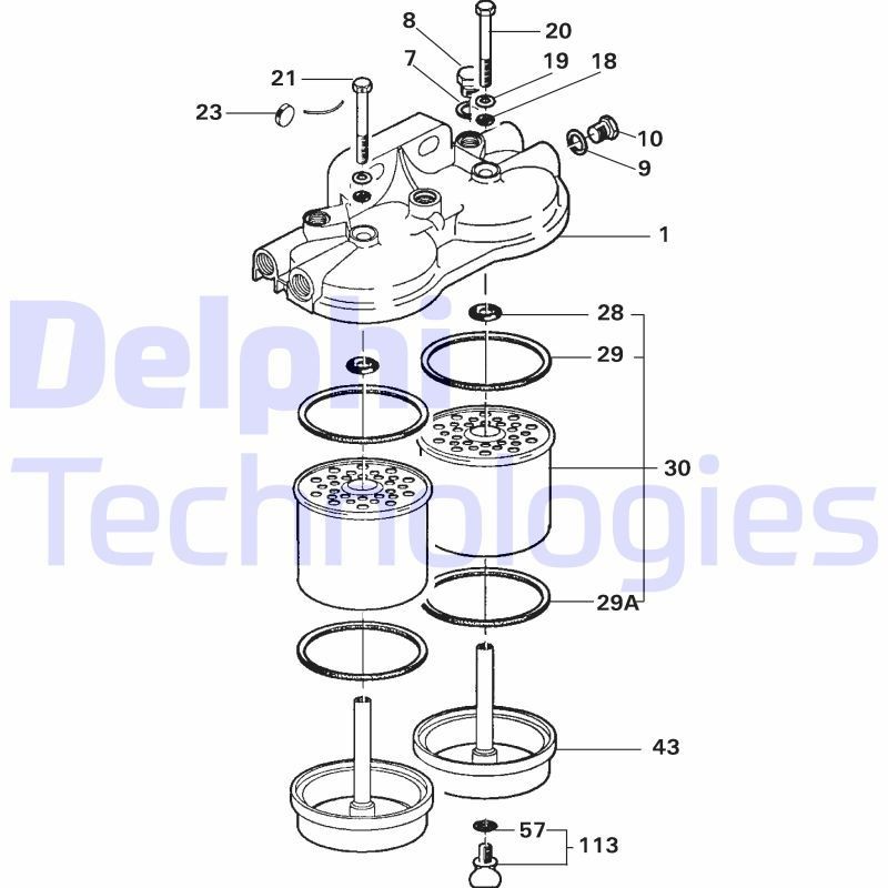DELPHI 6407-606: Kaabli remondikomplekt, lambda andur
