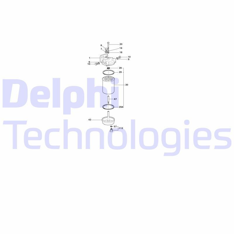 DELPHI 6407-615: Kaabli remondikomplekt, lambda andur
