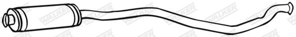 WALKER 18036: Toba esapament intermediara fara piese componente