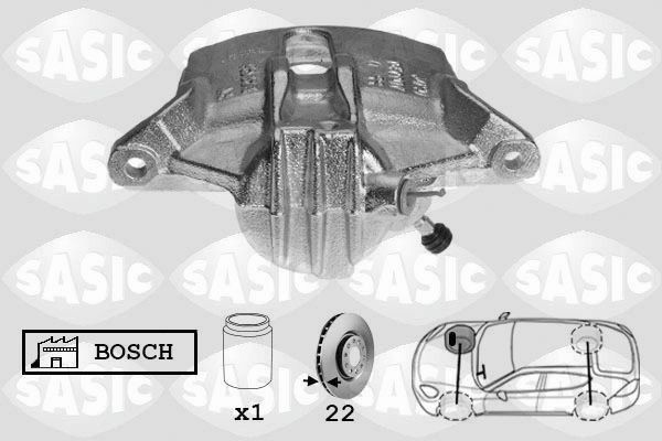 SASIC 6500023: Pidurisadul esisild paremal