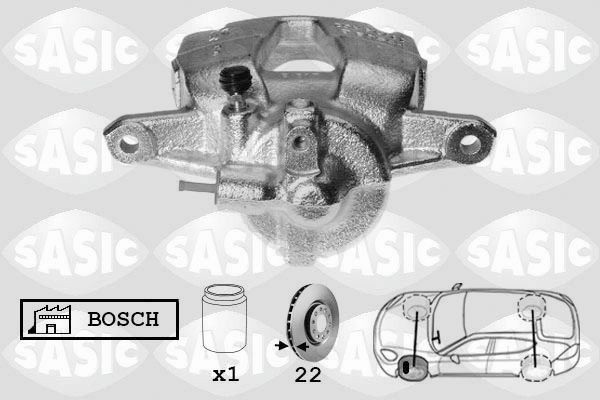 SASIC 6500038: Pidurisadul esisild vasakul