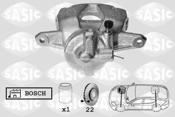 SASIC 6500039: Pidurisadul esisild paremal