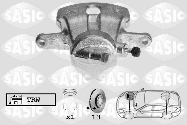 SASIC 6500047: Pidurisadul esisild paremal