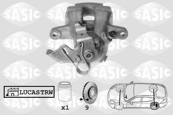 SASIC 6500052: Pidurisadul Tagasild vasakul