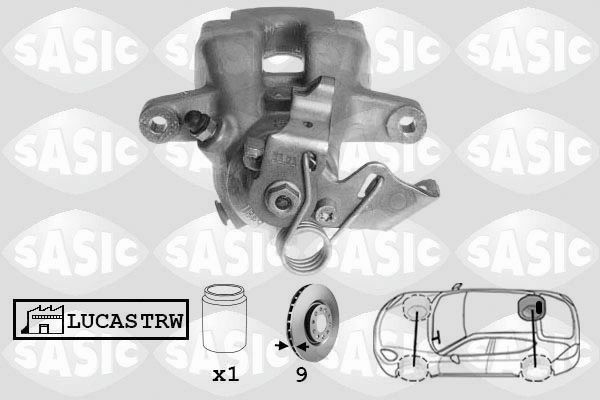 SASIC 6500053: Pidurisadul Tagasild paremal