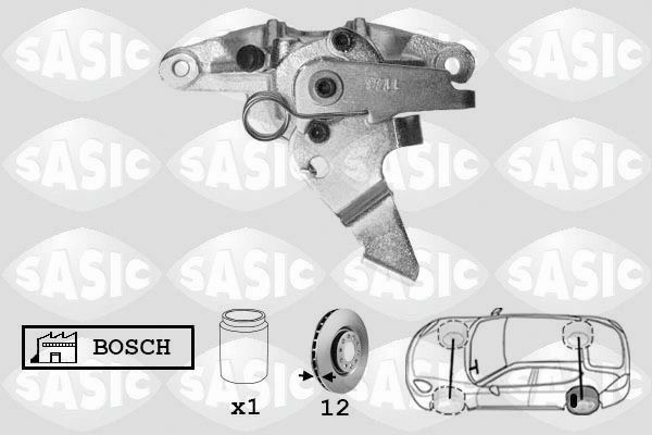 SASIC 6504008: Pidurisadul Tagasild vasakul