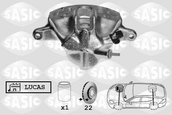 SASIC 6504029: Pidurisadul esisild paremal