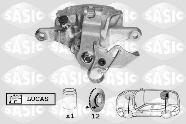 SASIC 6504033: Pidurisadul Tagasild paremal