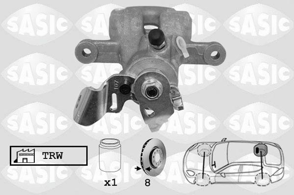 SASIC 6504037: Pidurisadul Tagasild paremal