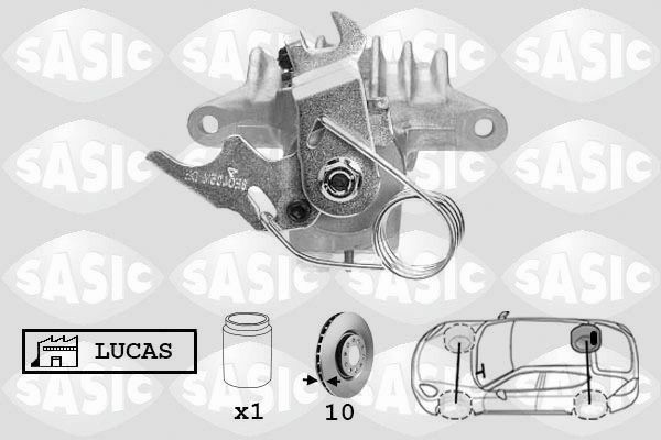 SASIC 6506015: Pidurisadul Tagasild paremal