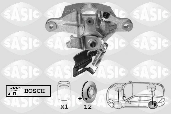 SASIC 6506034: Pidurisadul Tagasild vasakul