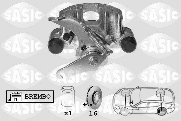 SASIC 6506038: Pidurisadul Tagasild vasakul