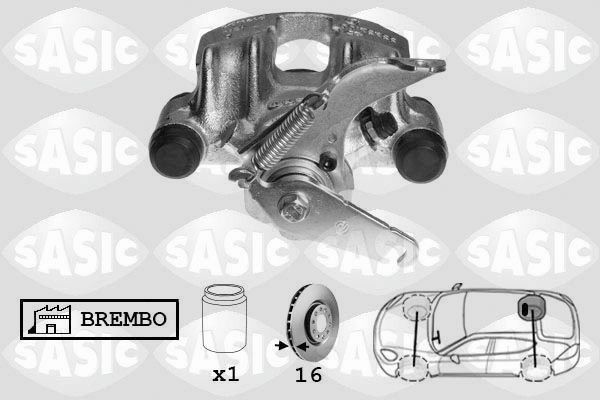 SASIC 6506039: Pidurisadul Tagasild paremal