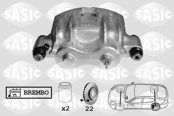 SASIC 6506041: Pidurisadul Tagasild vasakul