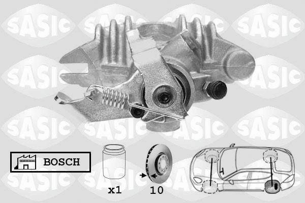 SASIC 6506058: Pidurisadul Tagasild vasakul