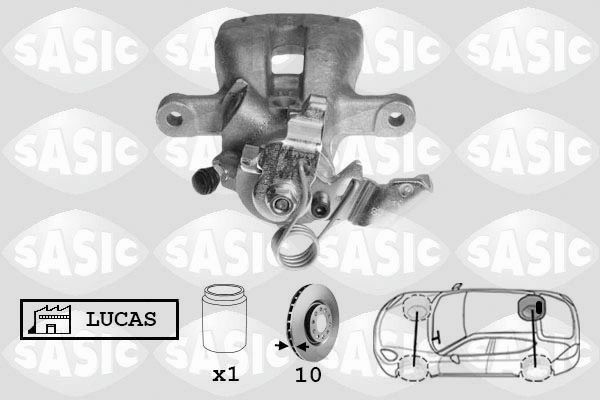 SASIC 6506069: Pidurisadul Tagasild paremal