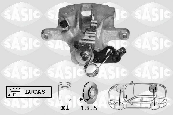 SASIC 6506079: Pidurisadul Tagasild paremal