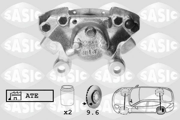 SASIC 6506080: Pidurisadul Tagasild vasakul