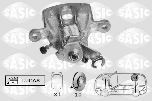 SASIC 6506085: Pidurisadul Tagasild paremal