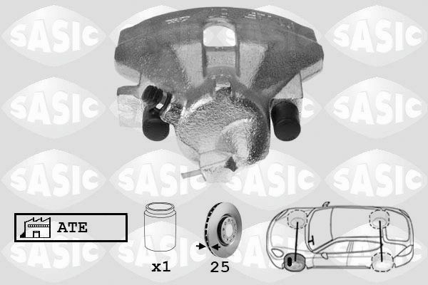 SASIC 6506088: Pidurisadul esisild vasakul