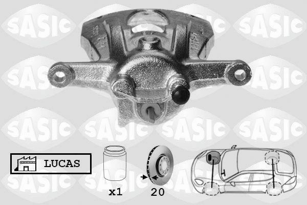 SASIC 6506115: Pidurisadul esisild paremal
