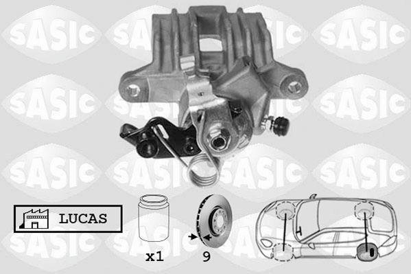 SASIC 6506122: Pidurisadul Tagasild vasakul