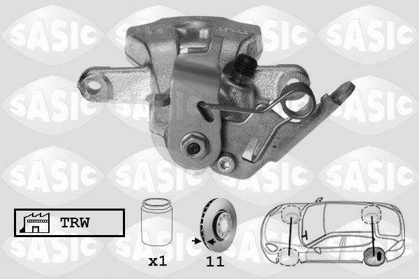 SASIC 6506130: Pidurisadul Tagasild vasakul