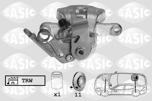 SASIC 6506131: Pidurisadul Tagasild paremal