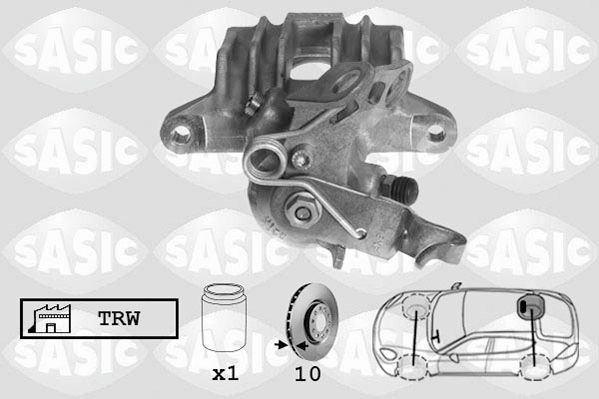 SASIC 6506139: Pidurisadul Tagasild paremal