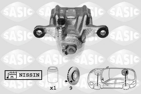 SASIC 6506143: Pidurisadul Tagasild paremal