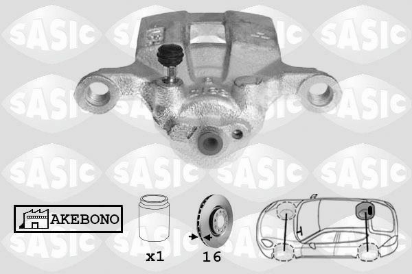 SASIC 6506153: Pidurisadul Tagasild paremal