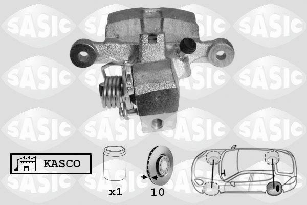 SASIC 6506170: Pidurisadul Tagasild vasakul
