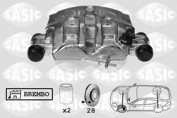 SASIC 6506172: Pidurisadul esisild vasakul