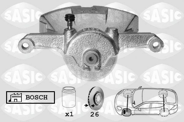 SASIC 6506180: Pidurisadul esisild vasakul