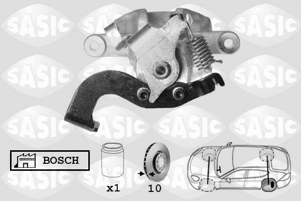 SASIC 6506182: Pidurisadul Tagasild vasakul