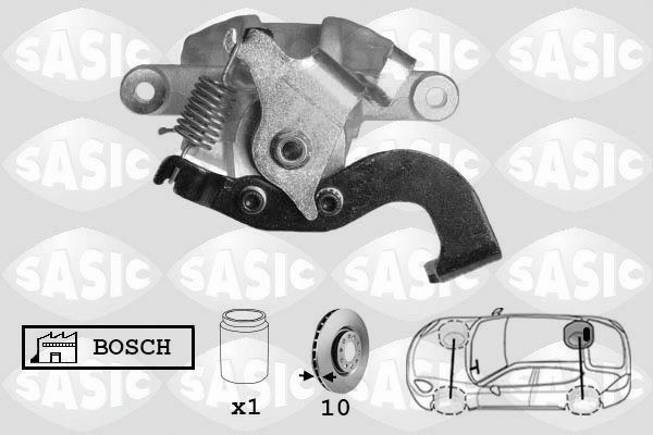 SASIC 6506183: Pidurisadul Tagasild paremal
