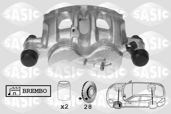SASIC 6506184: Pidurisadul esisild vasakul