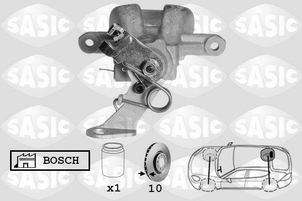 SASIC 6506191: Pidurisadul Tagasild paremal