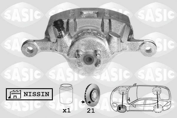 SASIC 6506198: Pidurisadul esisild vasakul