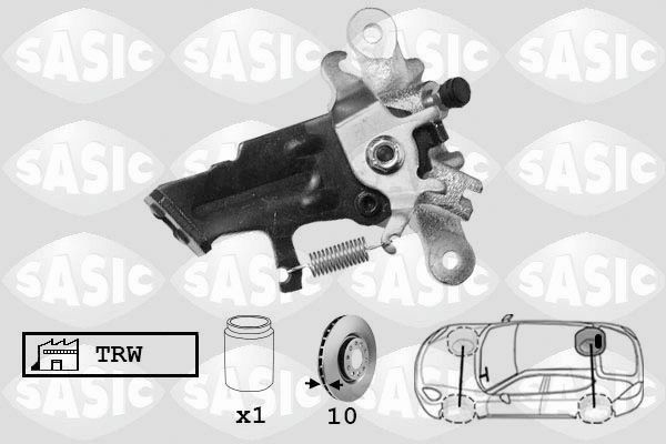 SASIC 6506209: Pidurisadul Tagasild paremal