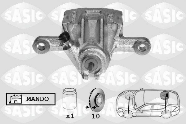 SASIC 6506211: Pinza de freno Eje trasero, derecha