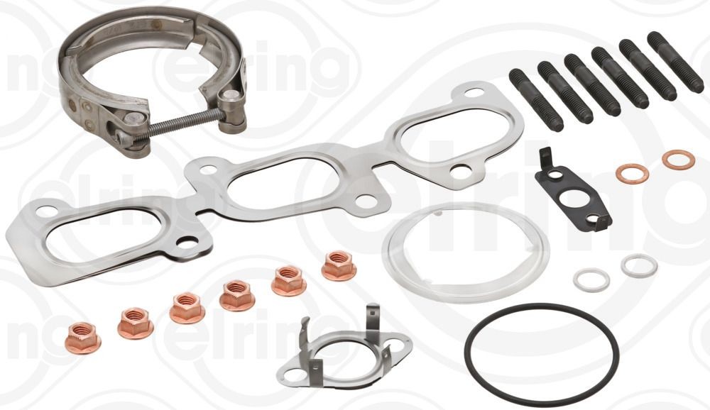 ELRING 651.020: Set montaj, turbocompresor cu garnituri, cu suruburi