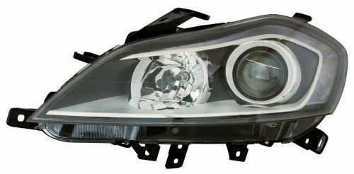 ABAKUS 666-1117RMLD-EM: Faro anteriore Dx, H7/H7, senza lampadina, con motore regolazione assetto fari