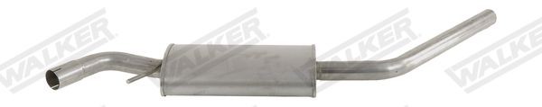 WALKER 22207: Toba esapament intermediara 1270mm, fara piese componente